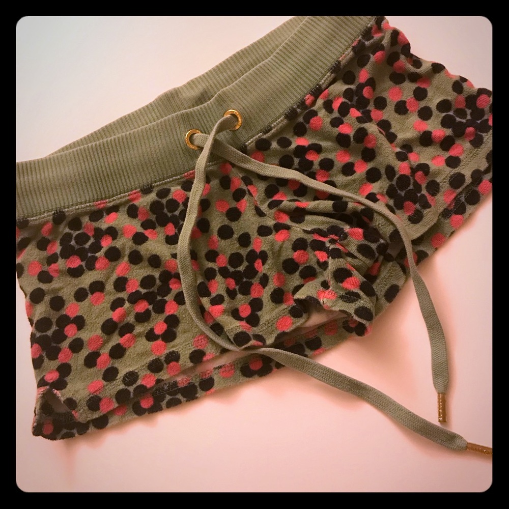 Juicy Couture pajama shorts- extra small